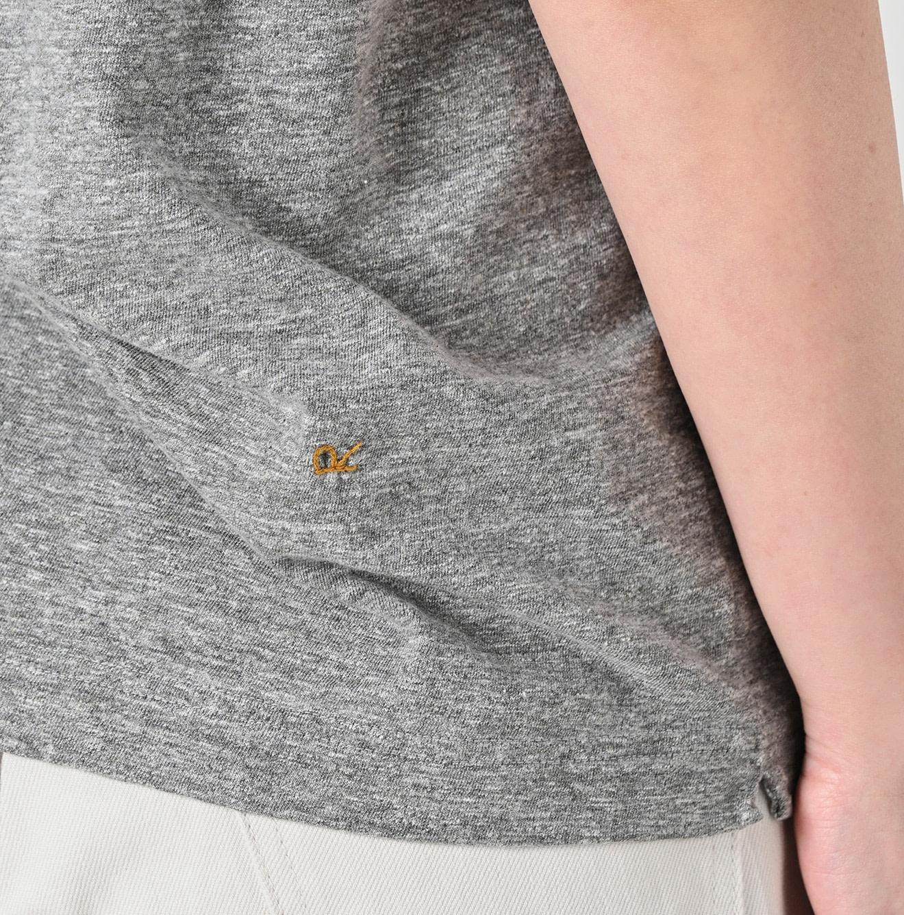 Top Tenjiku 908 45 Star Logo T-shirt Detail