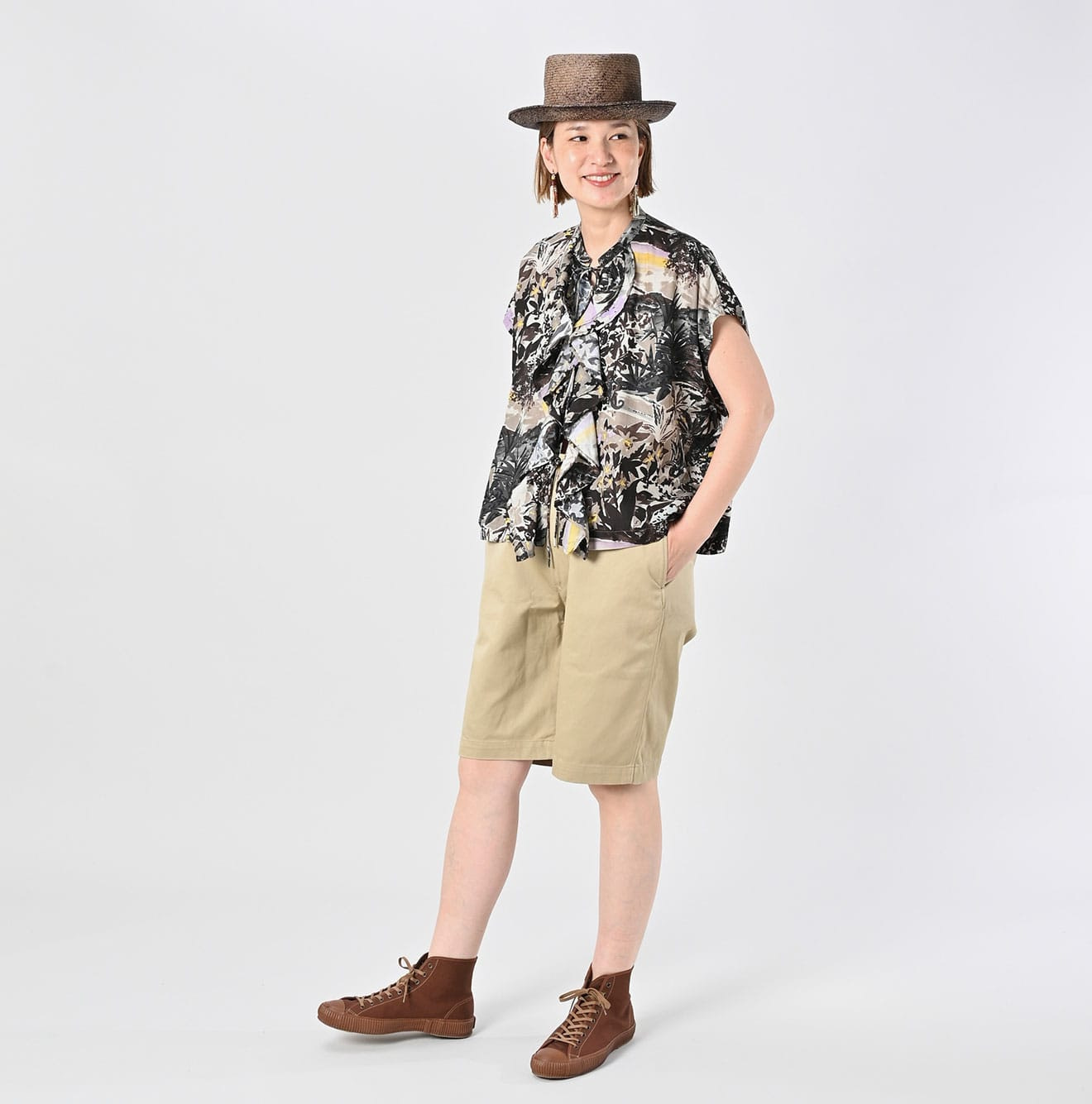 Irie Aloha Print M Camisole Female Model