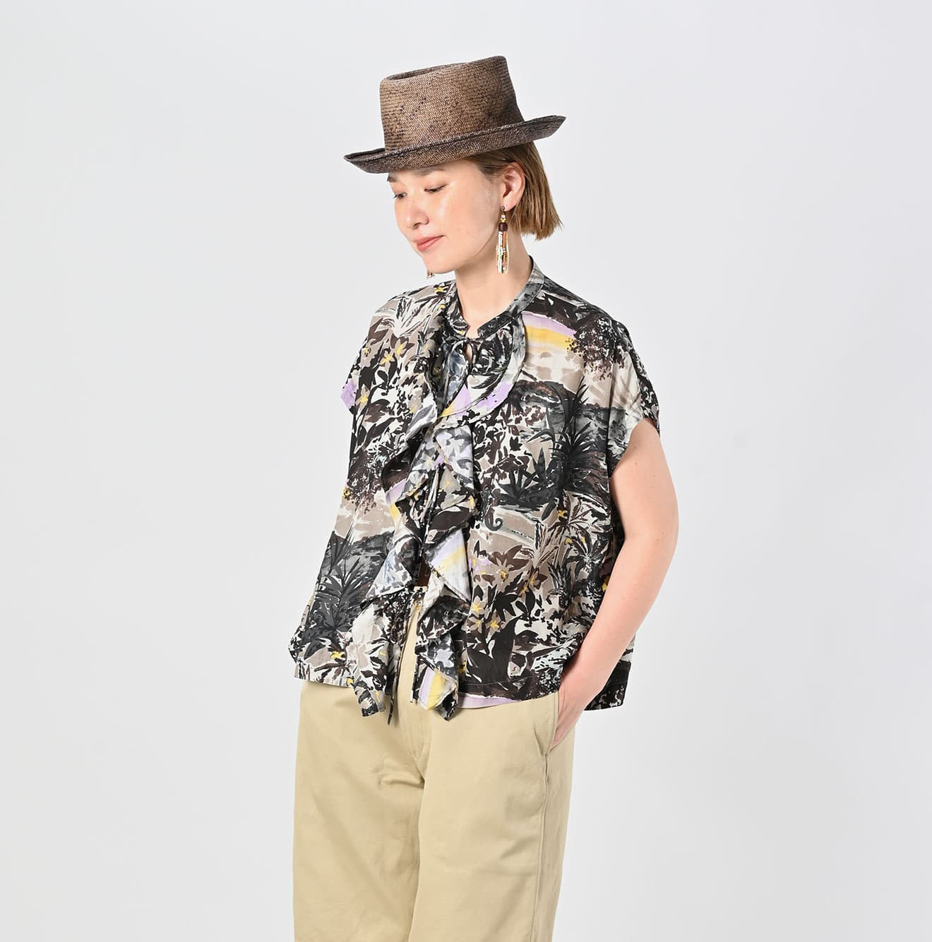 Irie Aloha Print M Camisole Female Model