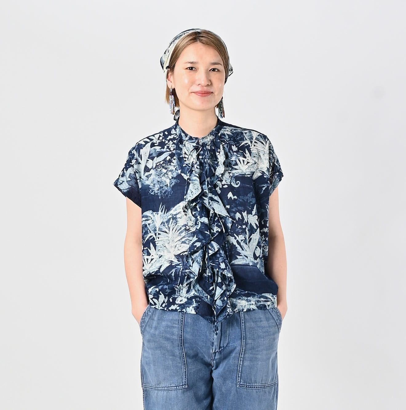 Indigo Irie Aloha Print M Camisole Female Model