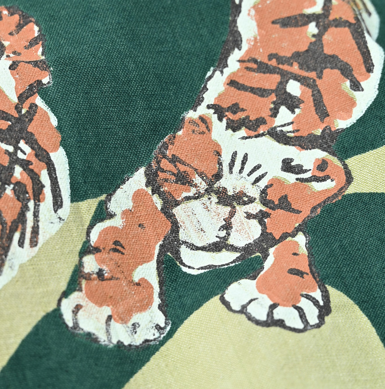 Indian Khadi OX Saijiki Blouse Detail