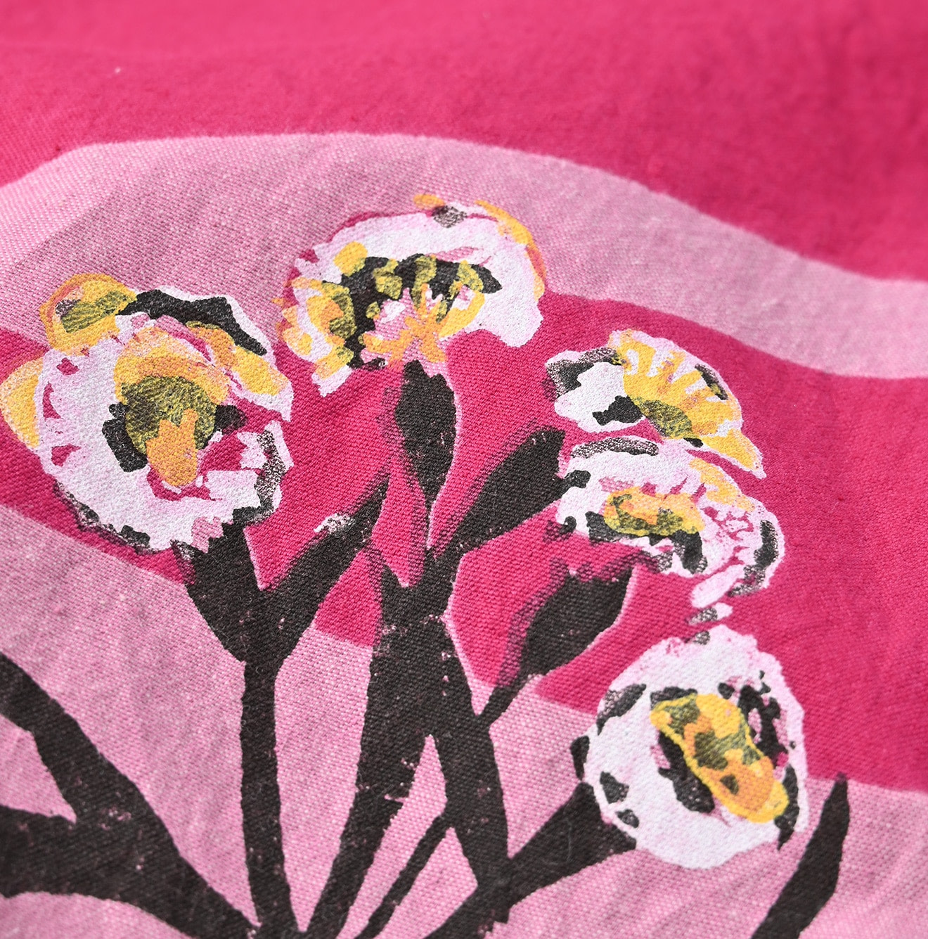 Indian Khadi OX Saijiki Dress Detail