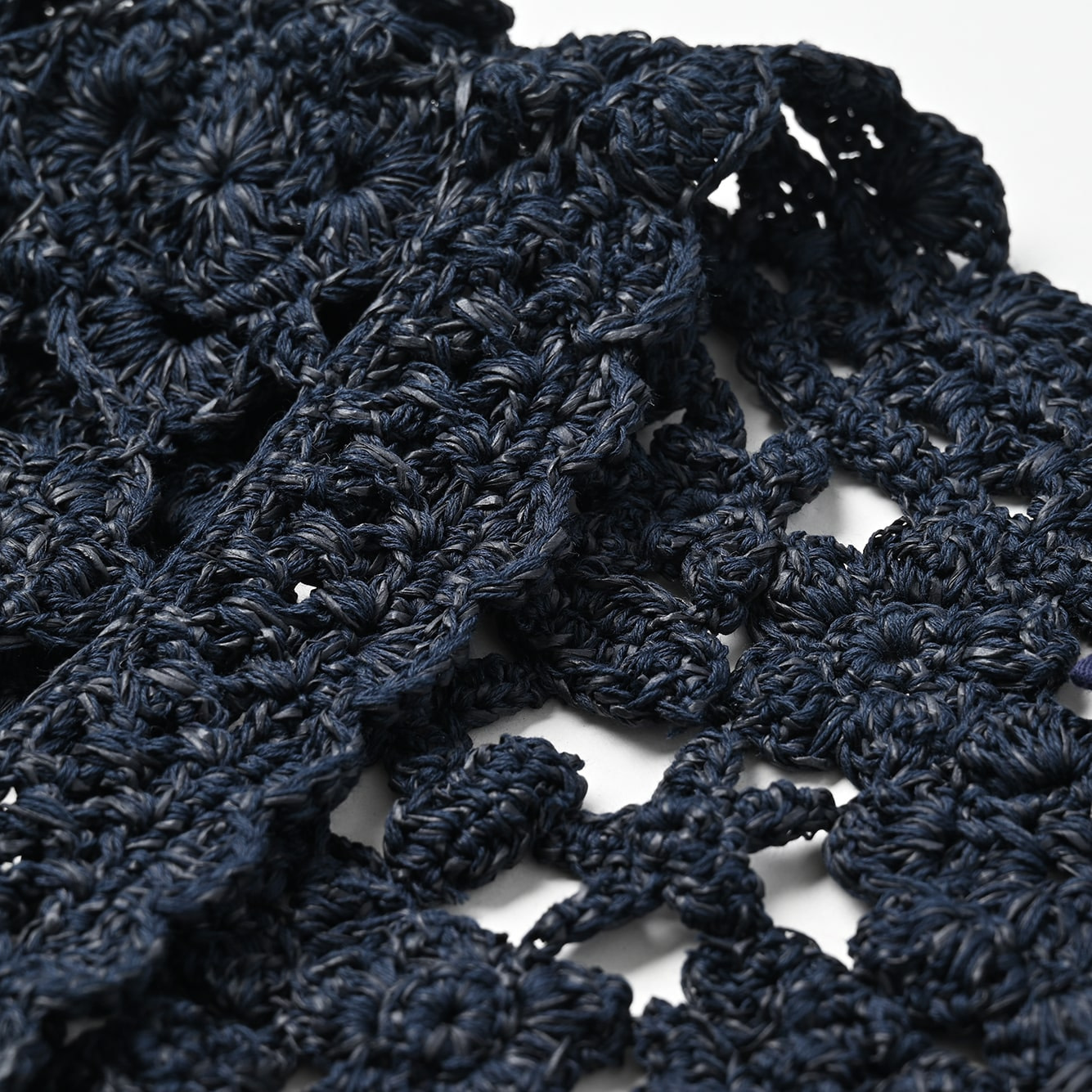 Japanese Paper Crochet Flower Bolero Detail