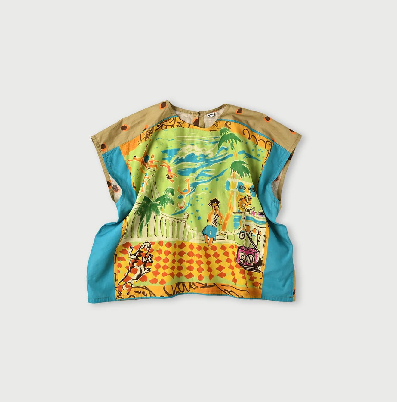 Picture Book Bandana M Camisole Yellow Green