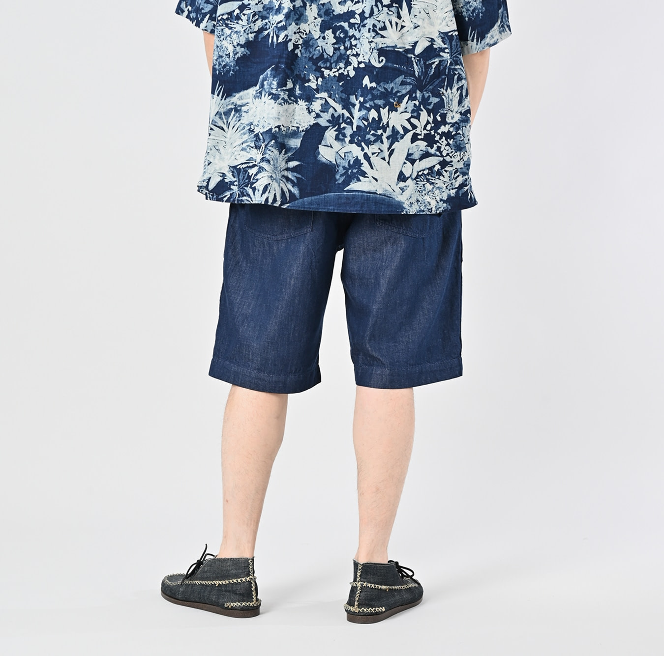 Mon-petit Denim 908 Baker Short Pants Male