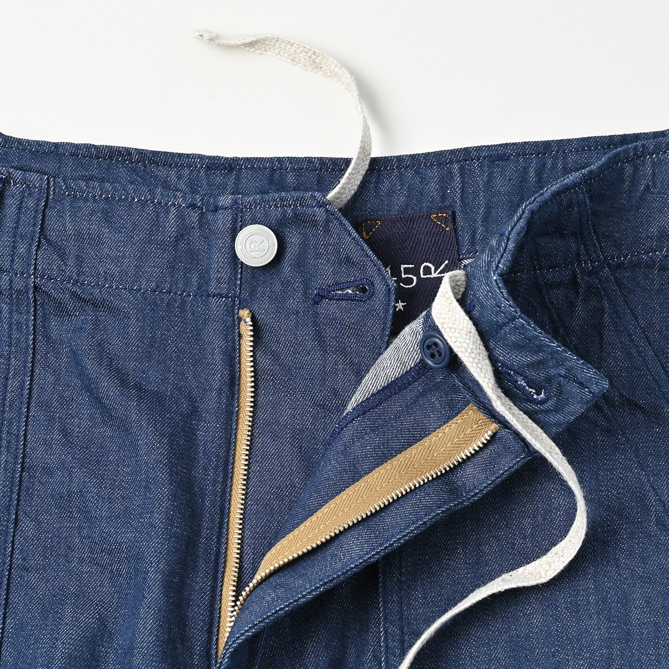 Mon-petit Denim 908 Baker Short Pants Detail