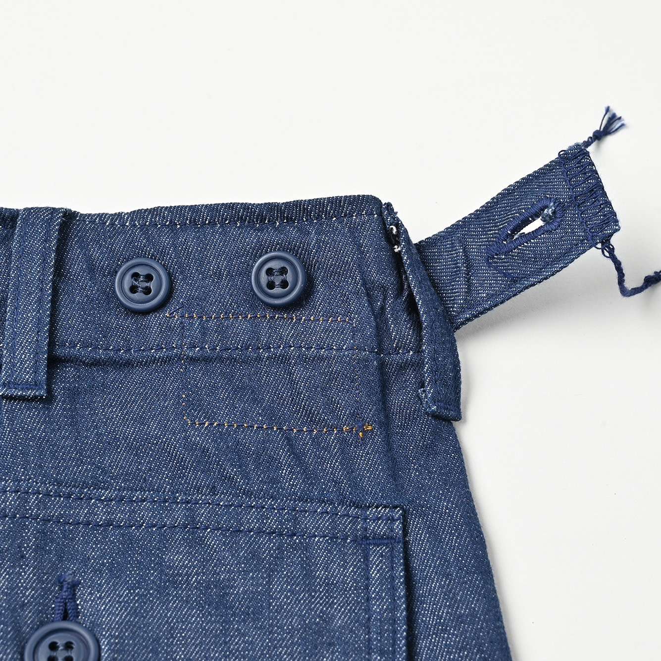 Mon-petit Denim 908 Baker Short Pants Detail