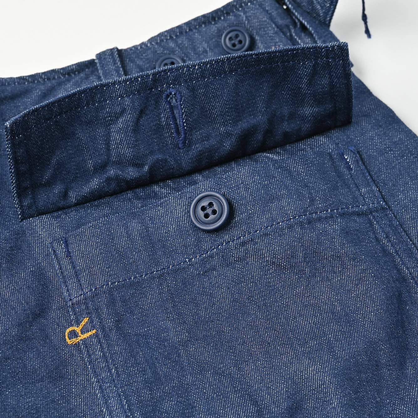 Mon-petit Denim 908 Baker Short Pants Detail