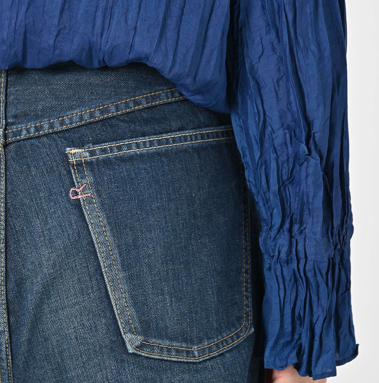 Rye Mugi Denim Charlotte 5 Syou Detail