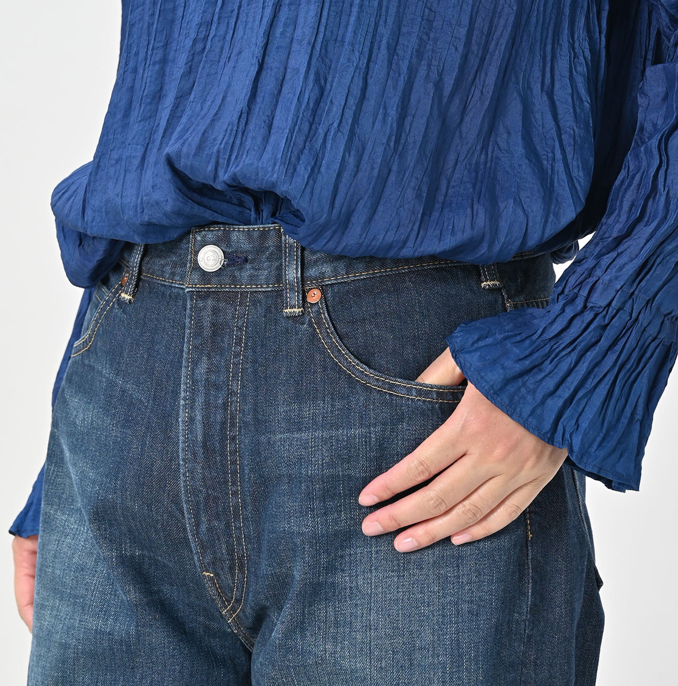 Rye Mugi Denim Charlotte 5 Syou Detail