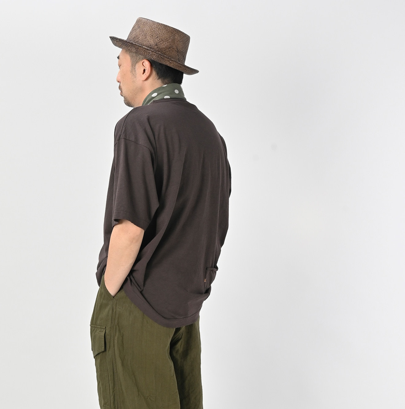 Tenjiku 908 Ocean T-shirt Male Model