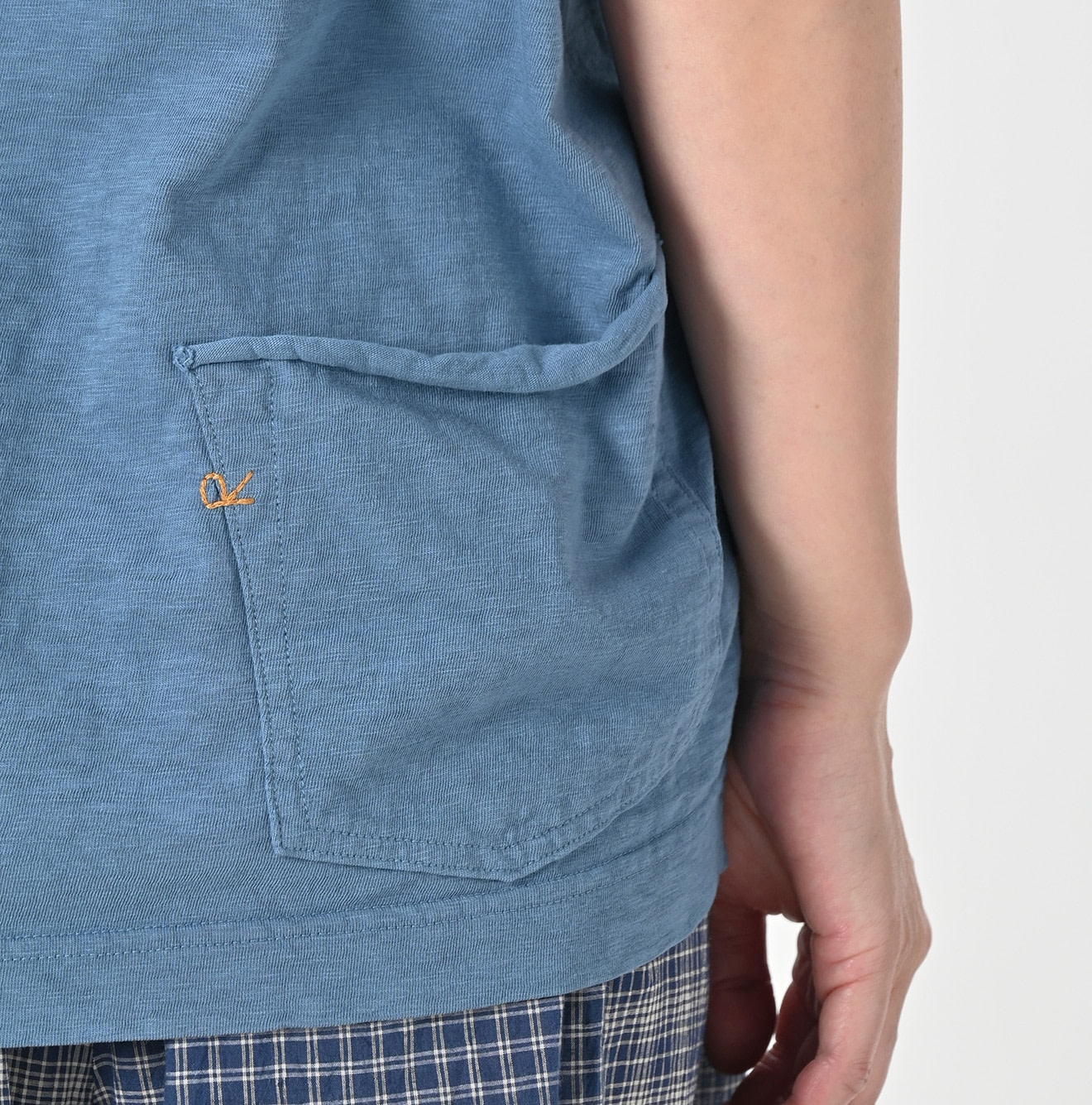 Tenjiku 908 Ocean T-shirt Detail