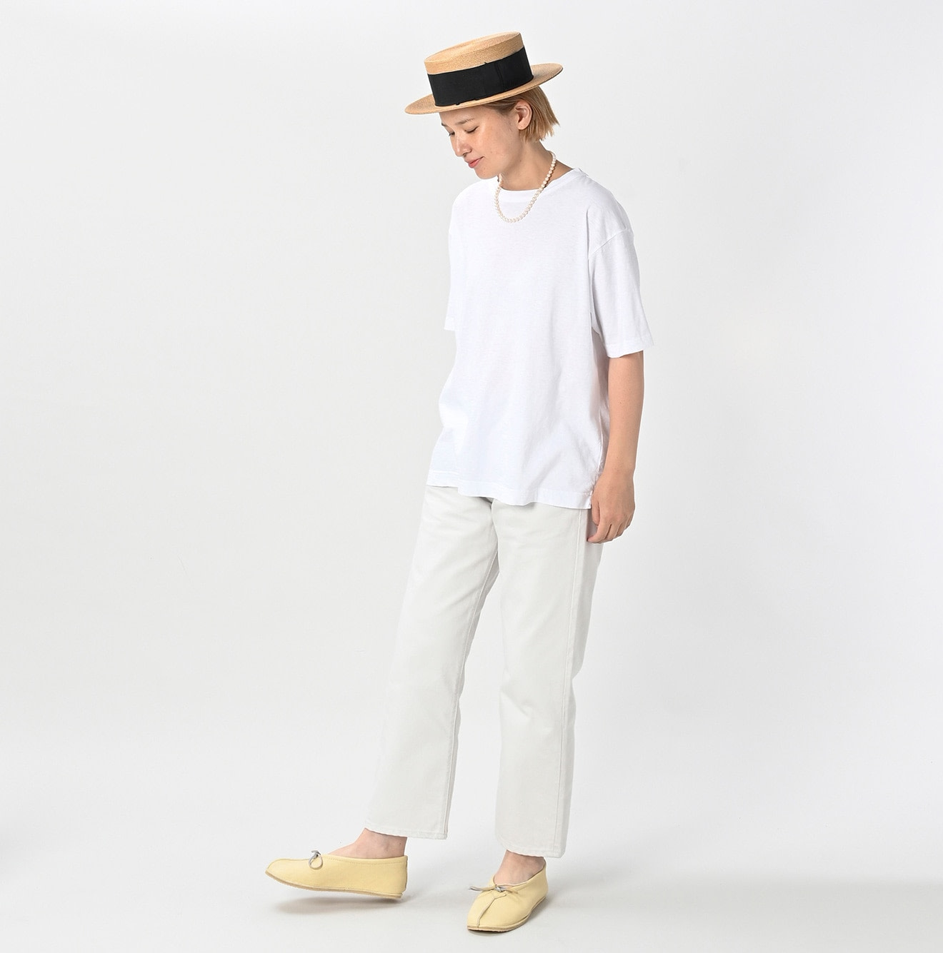 Tenjiku 908 Ocean T-shirt Female Model