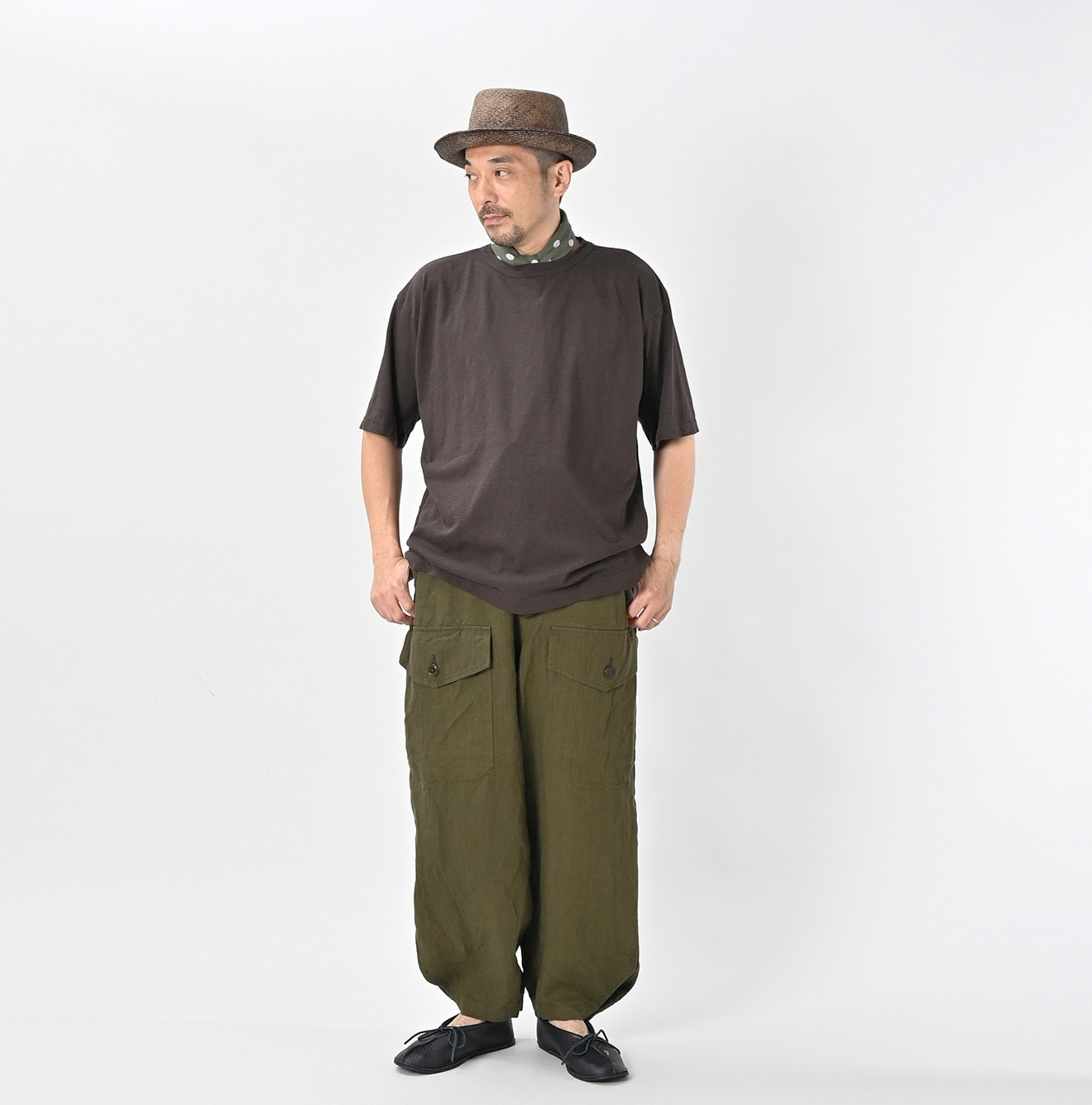 Tenjiku 908 Ocean T-shirt Male Model