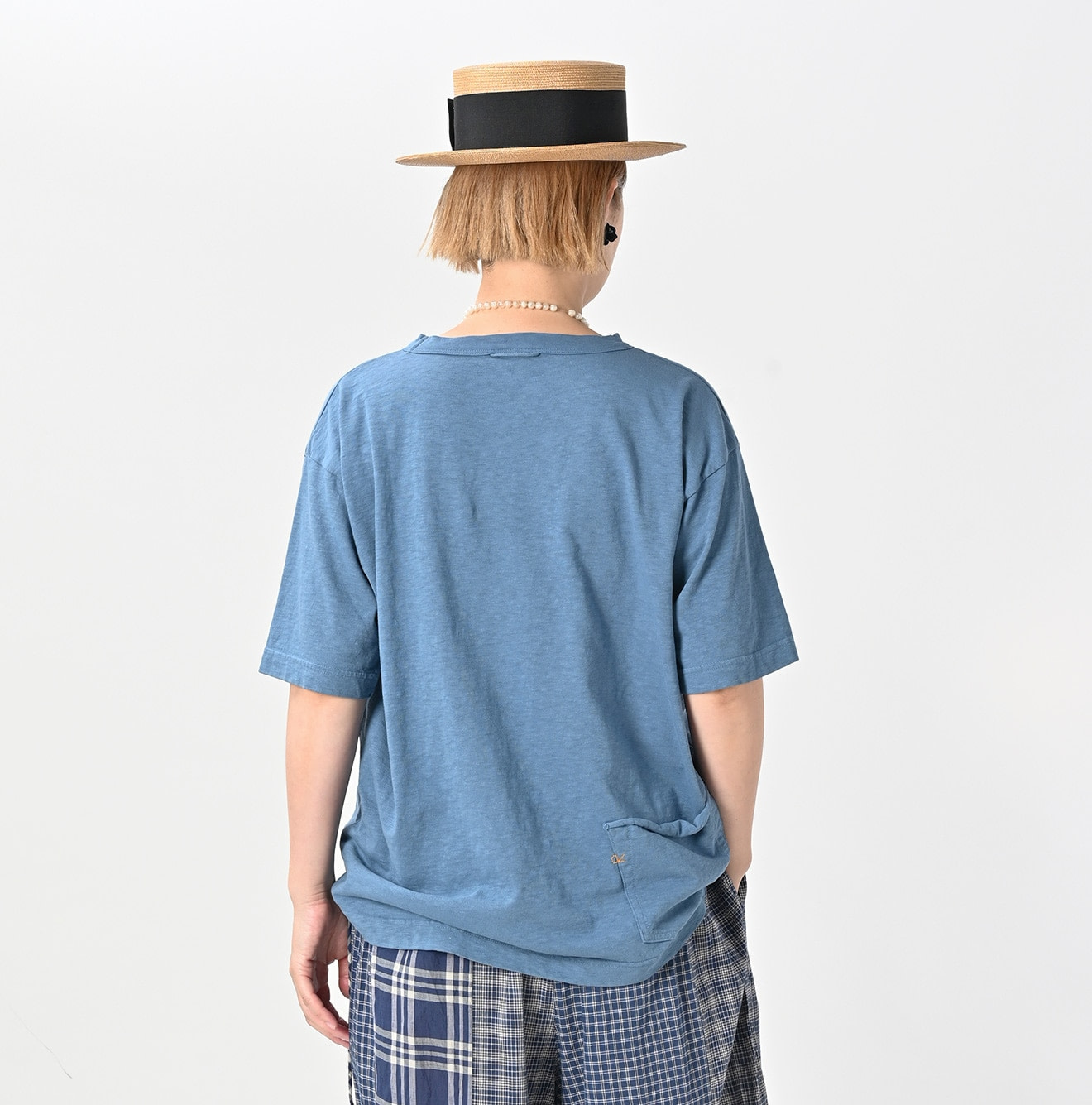 Tenjiku 908 Ocean T-shirt Female Model