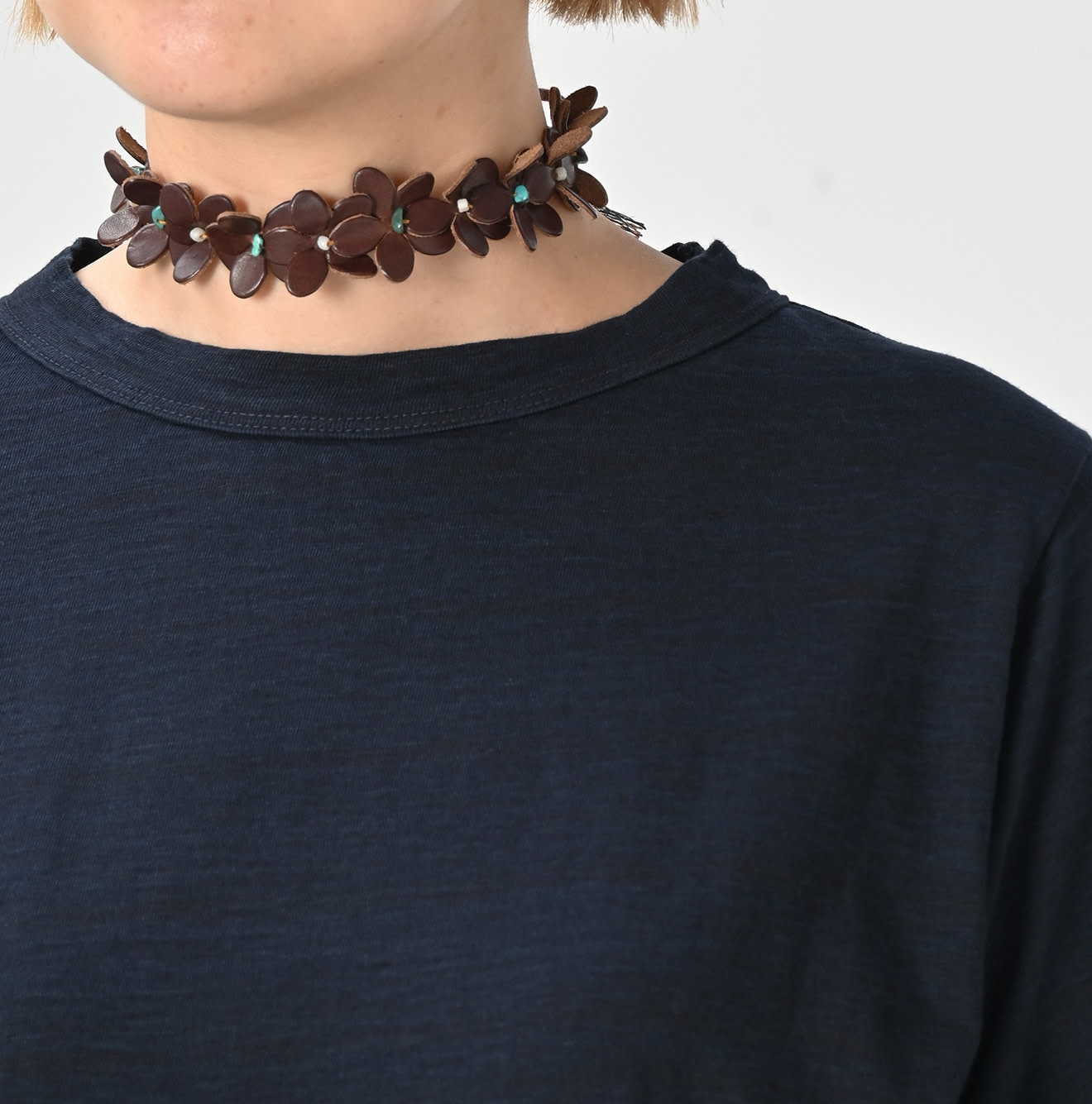 Indigo Kageiro Nando Tenjiku 908 45 Star T-shirt Detail