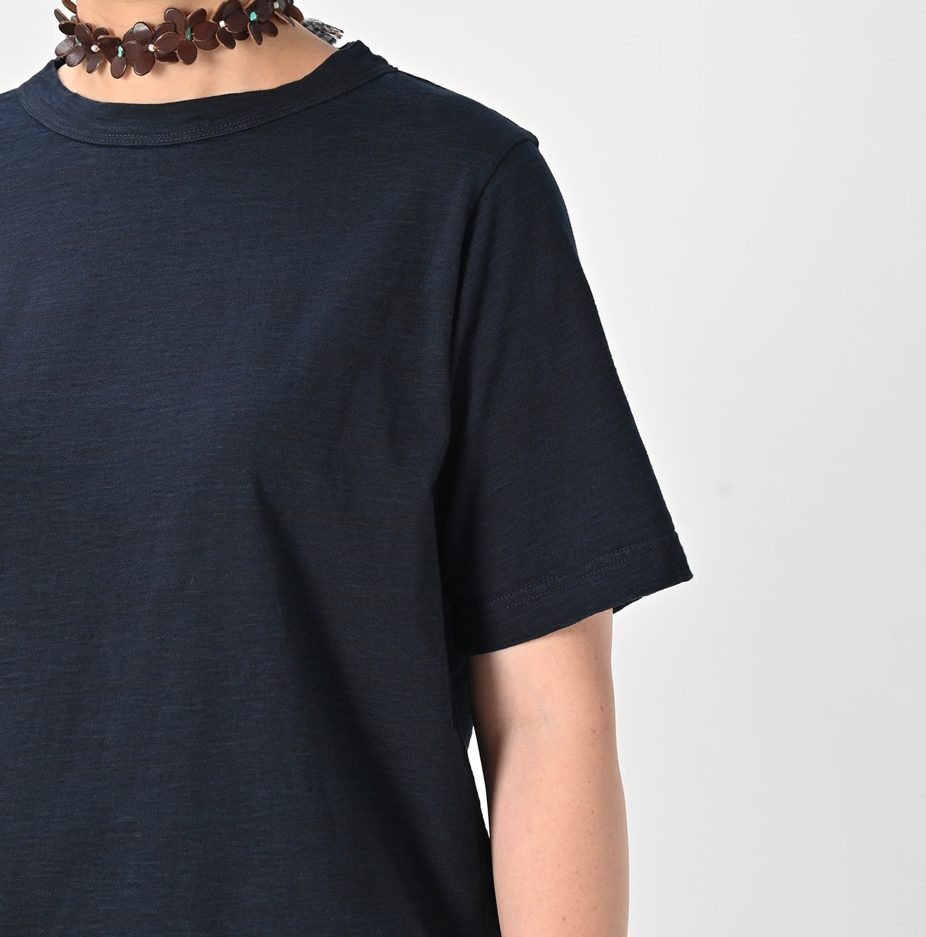 Indigo Kageiro Nando Tenjiku 908 45 Star T-shirt Detail