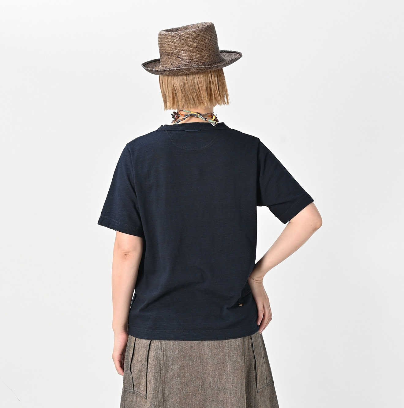 Indigo Kageiro Nando Tenjiku 908 45 Star T-shirt Female Model