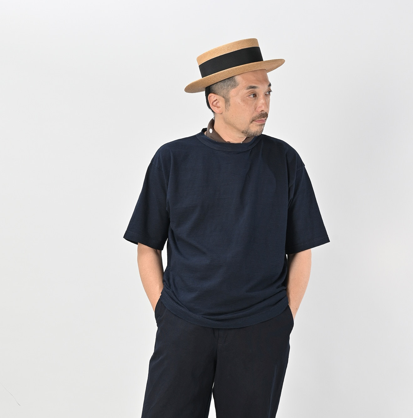 Indigo Kageiro Nando Tenjiku 908 45 Star T-shirt Male Model