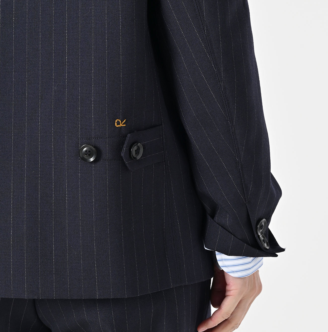 Wool Hop Sack 908 Jacketer Detail