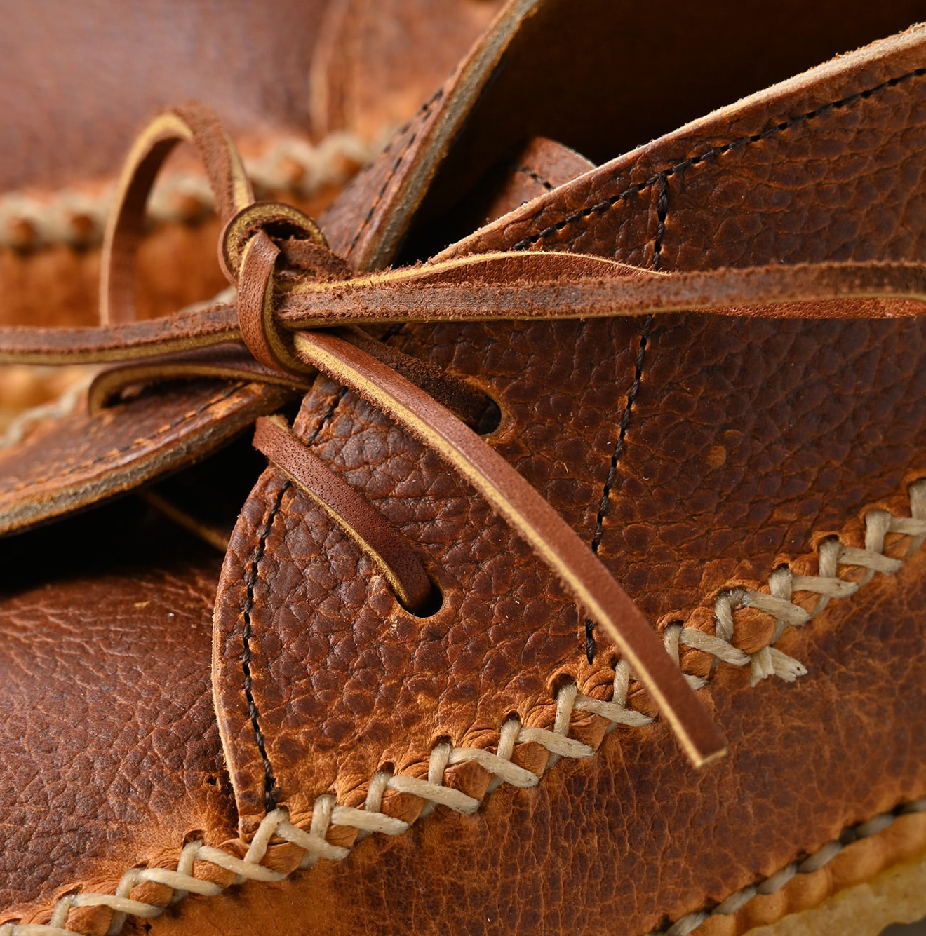 YUKETEN Hand Sewn Maine Guide Chukka Detail