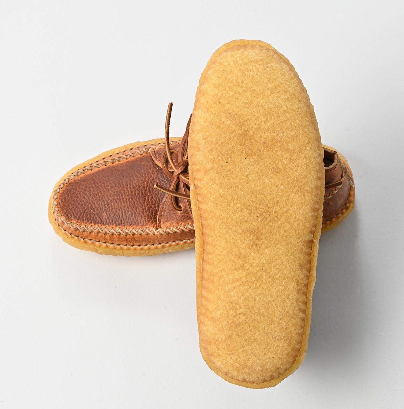 YUKETEN Hand Sewn Maine Guide Chukka Detail