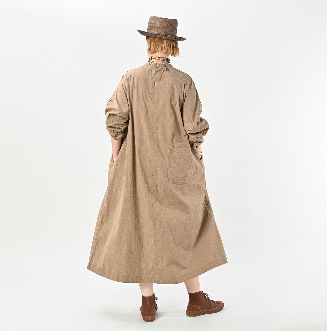 Yorimoku Hira Military Cover All Dress Female Model