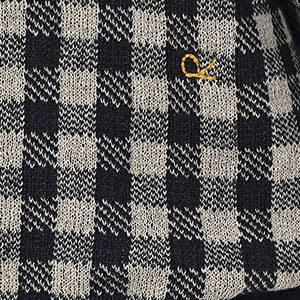 76 Indigo GIngham