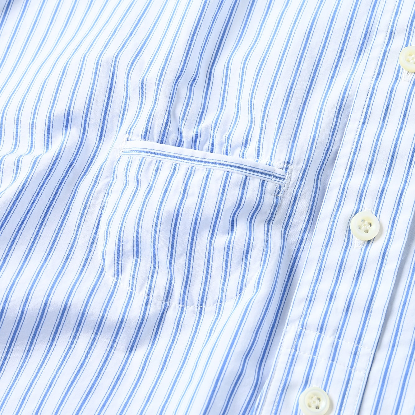 No.180 Miko 908 Loafer Stand Collar Shirt Detail