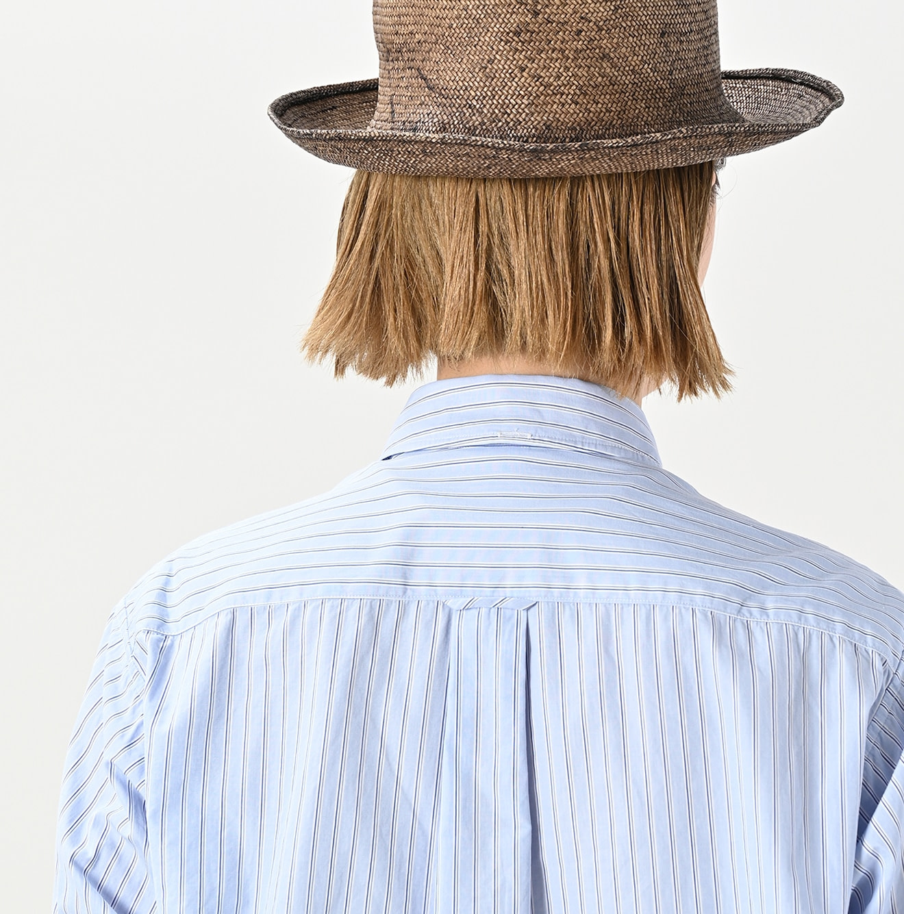 No.180 Miko 908 Ocean Button Down Shirt Detail