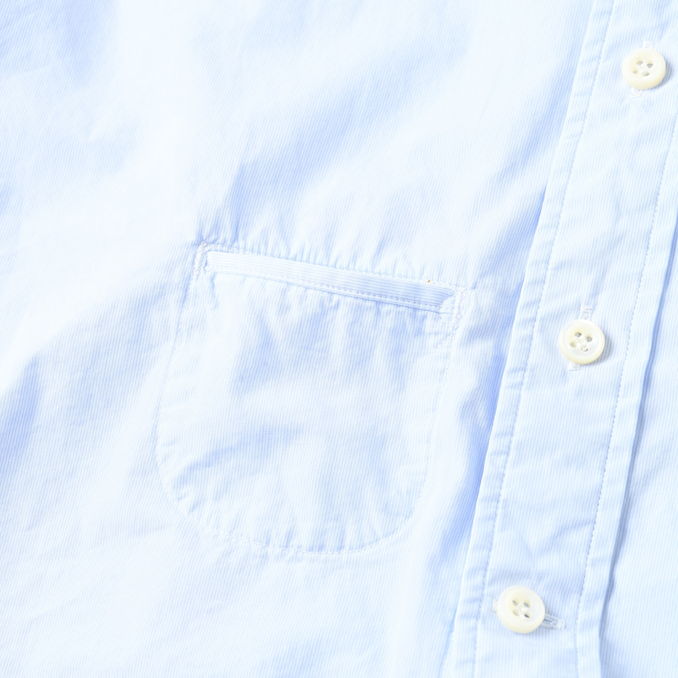 No.180 Miko 908 Ocean Button Down Shirt Detail