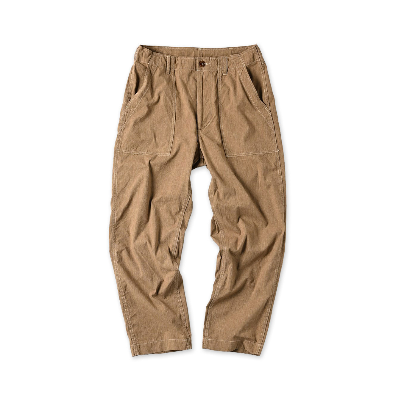 Yorimoku Hira 908 Baker Pants Beige