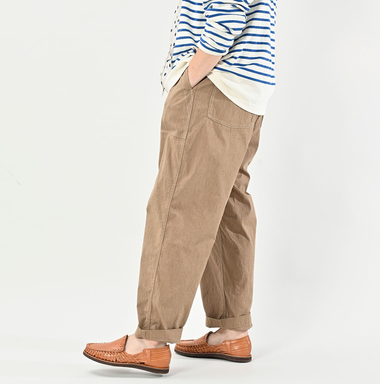 Yorimoku Hira 908 Baker Pants Male Model