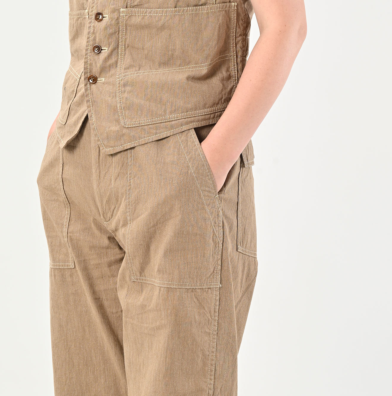 Yorimoku Hira 908 Baker Pants Detail