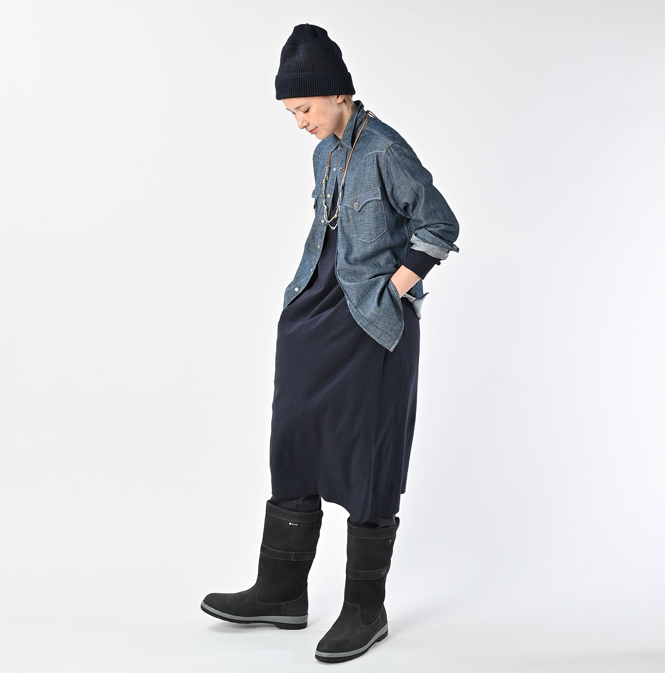 Tenjiku 45 Star Dress Female Model