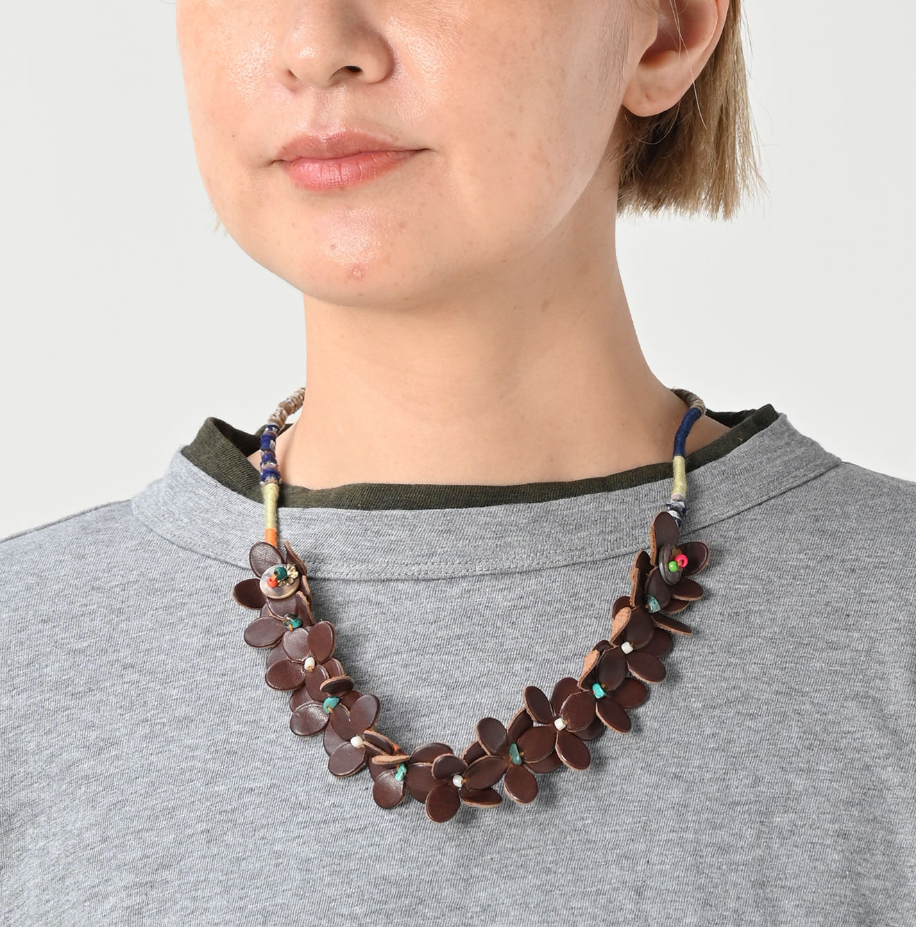 Top Tenjiku 908 Long Sleeve Ocean T-shirt Detail