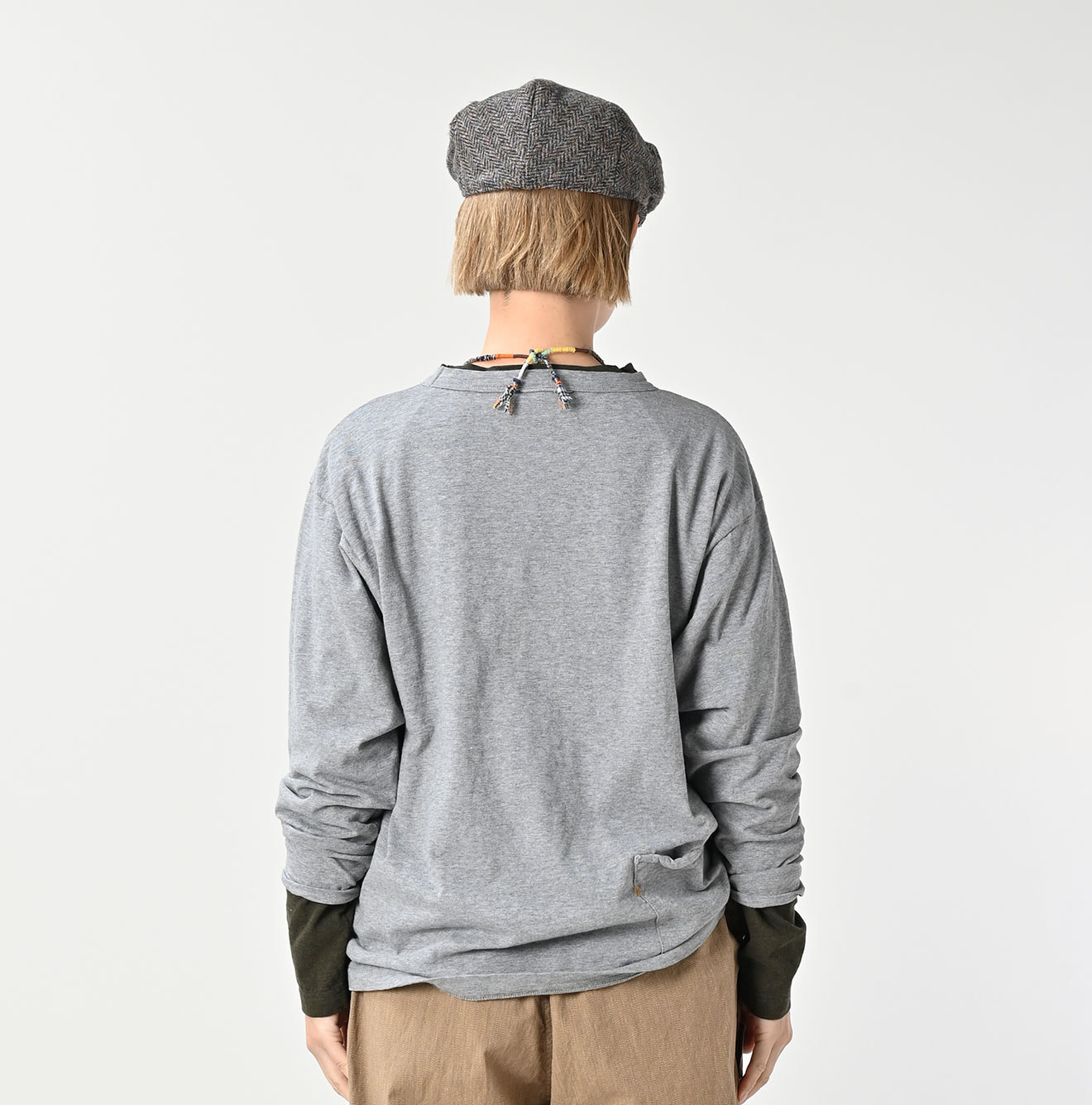 Top Tenjiku 908 Long Sleeve Ocean T-shirt Female Model