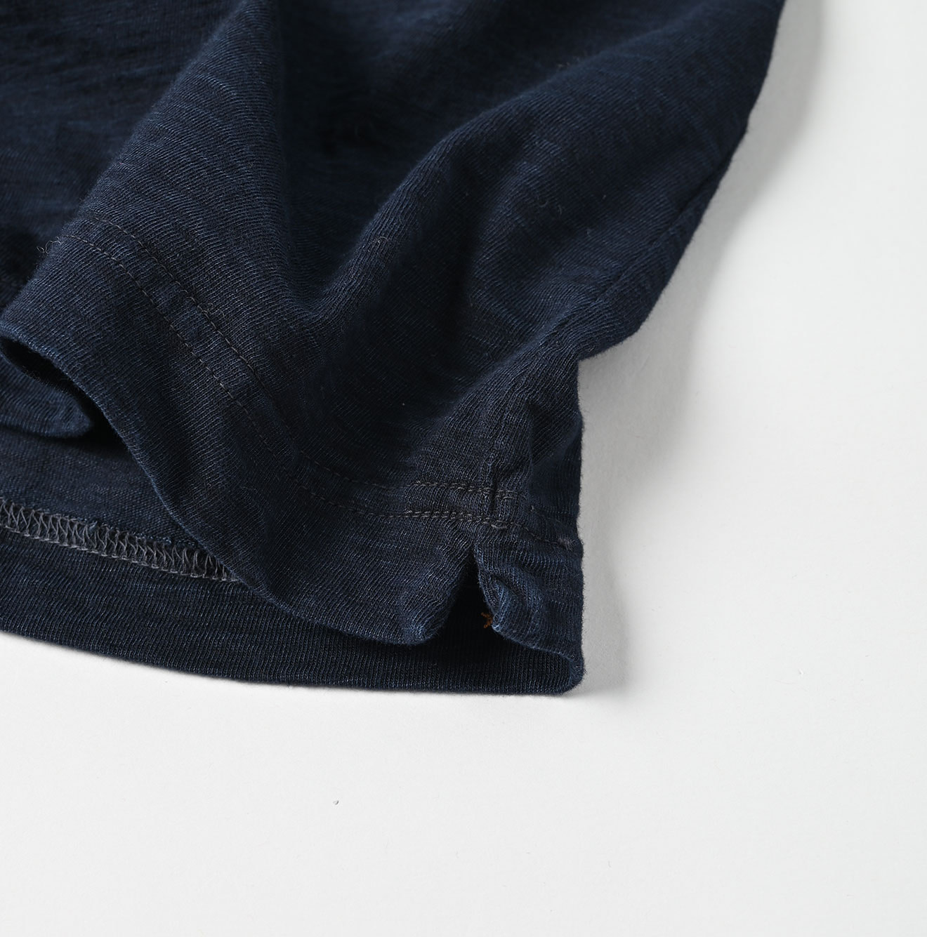 Indigo Tenjiku 908 Long Sleeve Ocean T-shirt Detail
