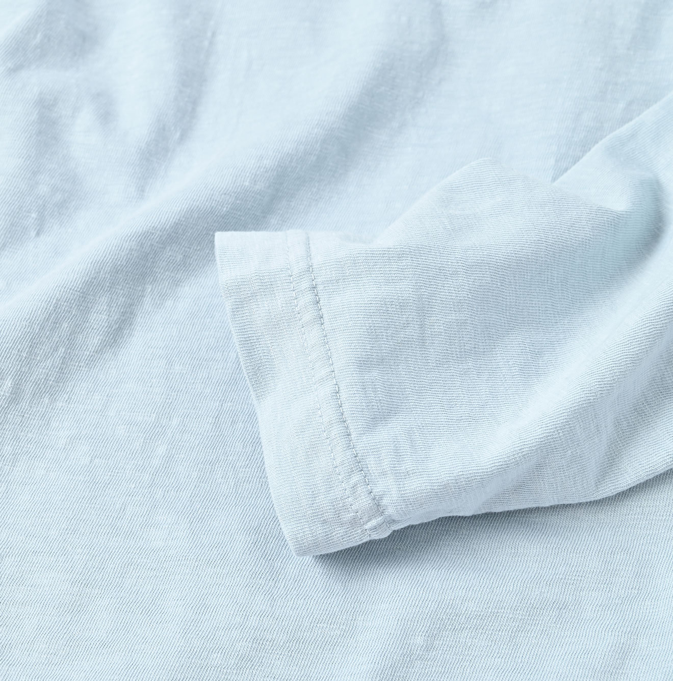 Tenjiku 908 Long Sleeve Ocean T-shirt Dark Detail