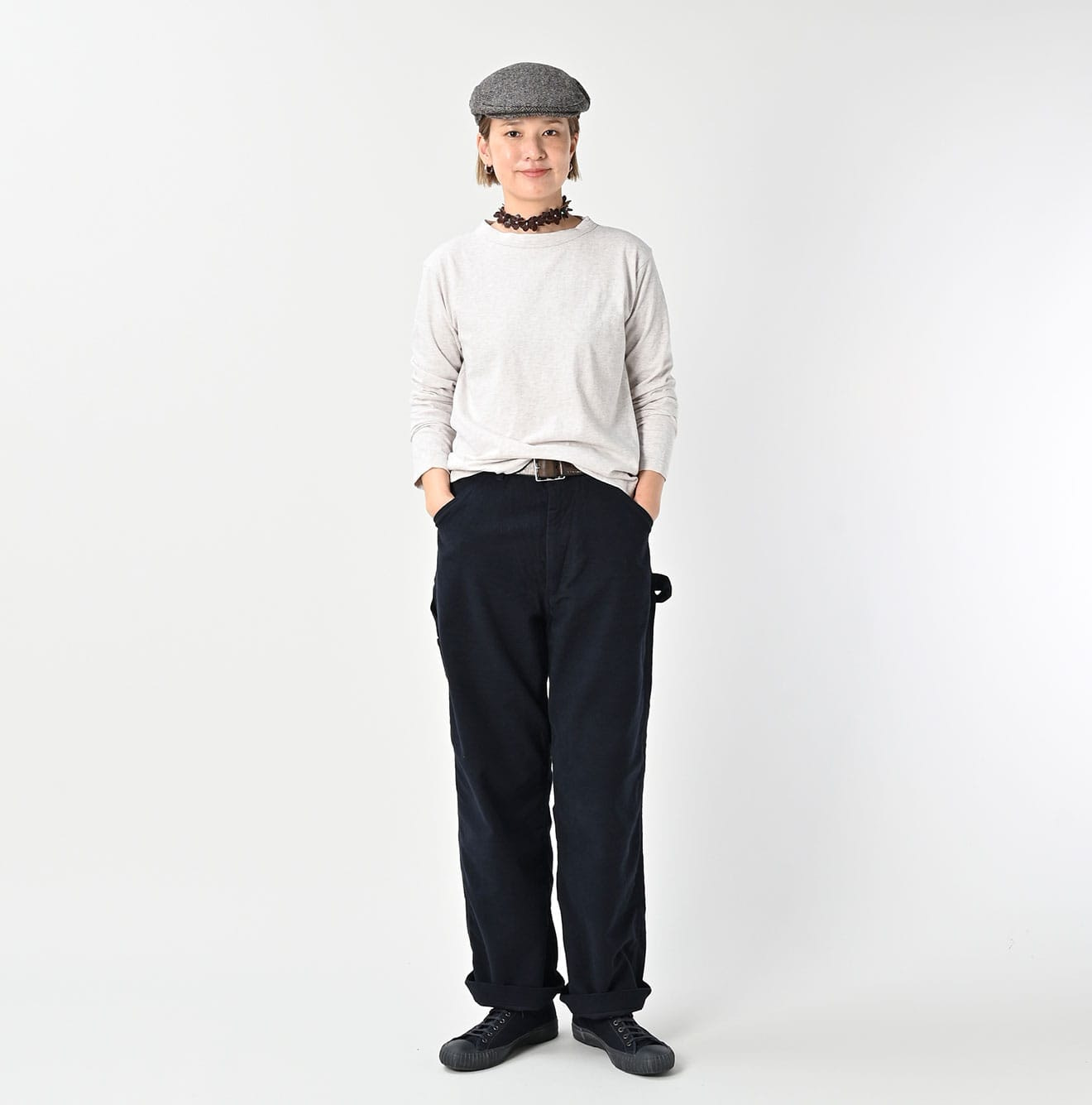 Top Tenjiku 908 45 Star Long Sleeve T-shirt Female Model