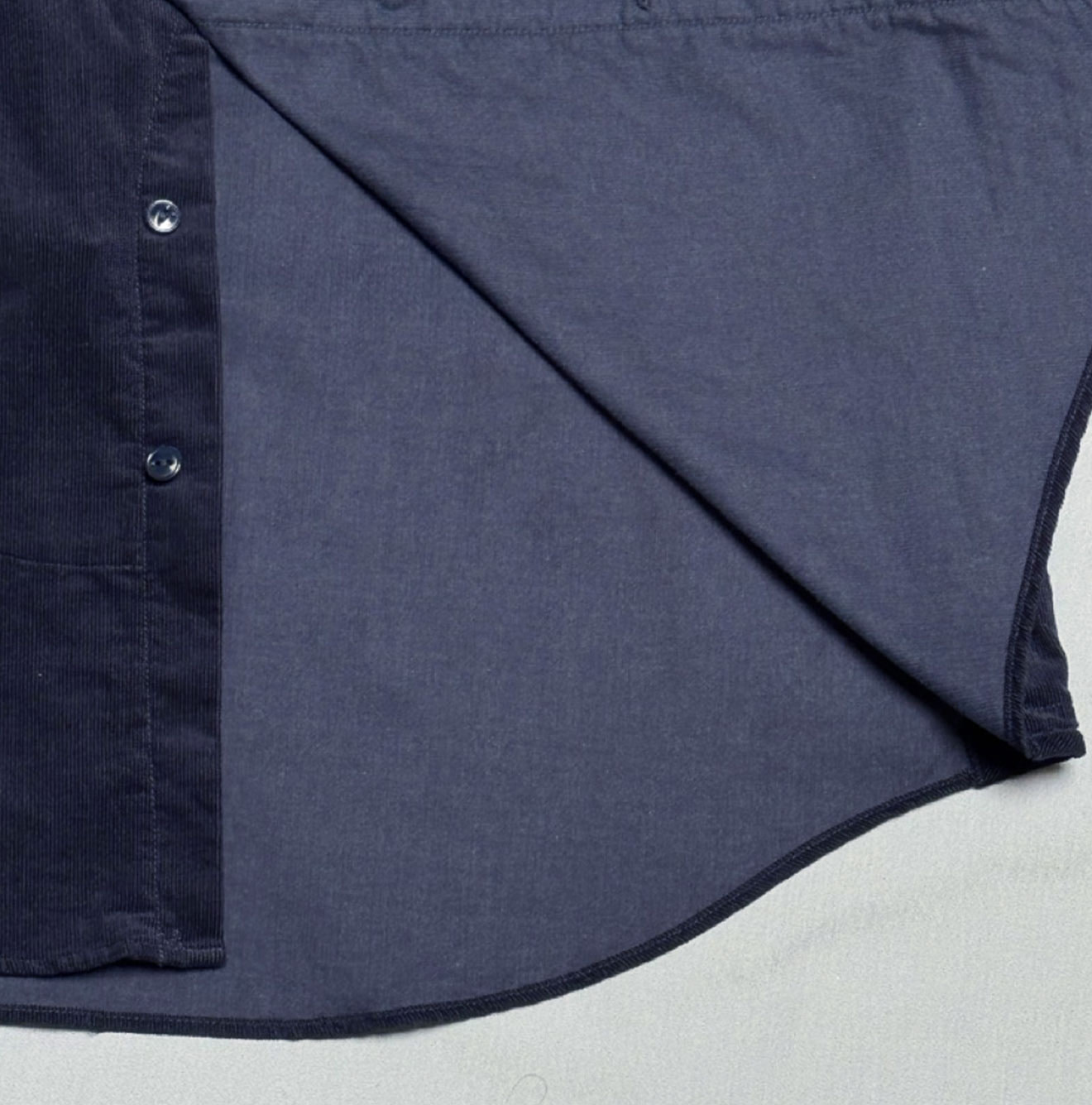 Pin Corduroy 908 Loafer Shirt Detail