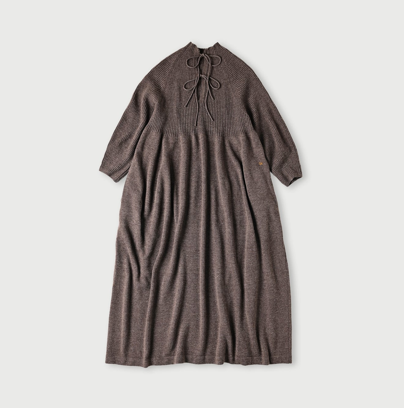 Yaku Merino Dress Back