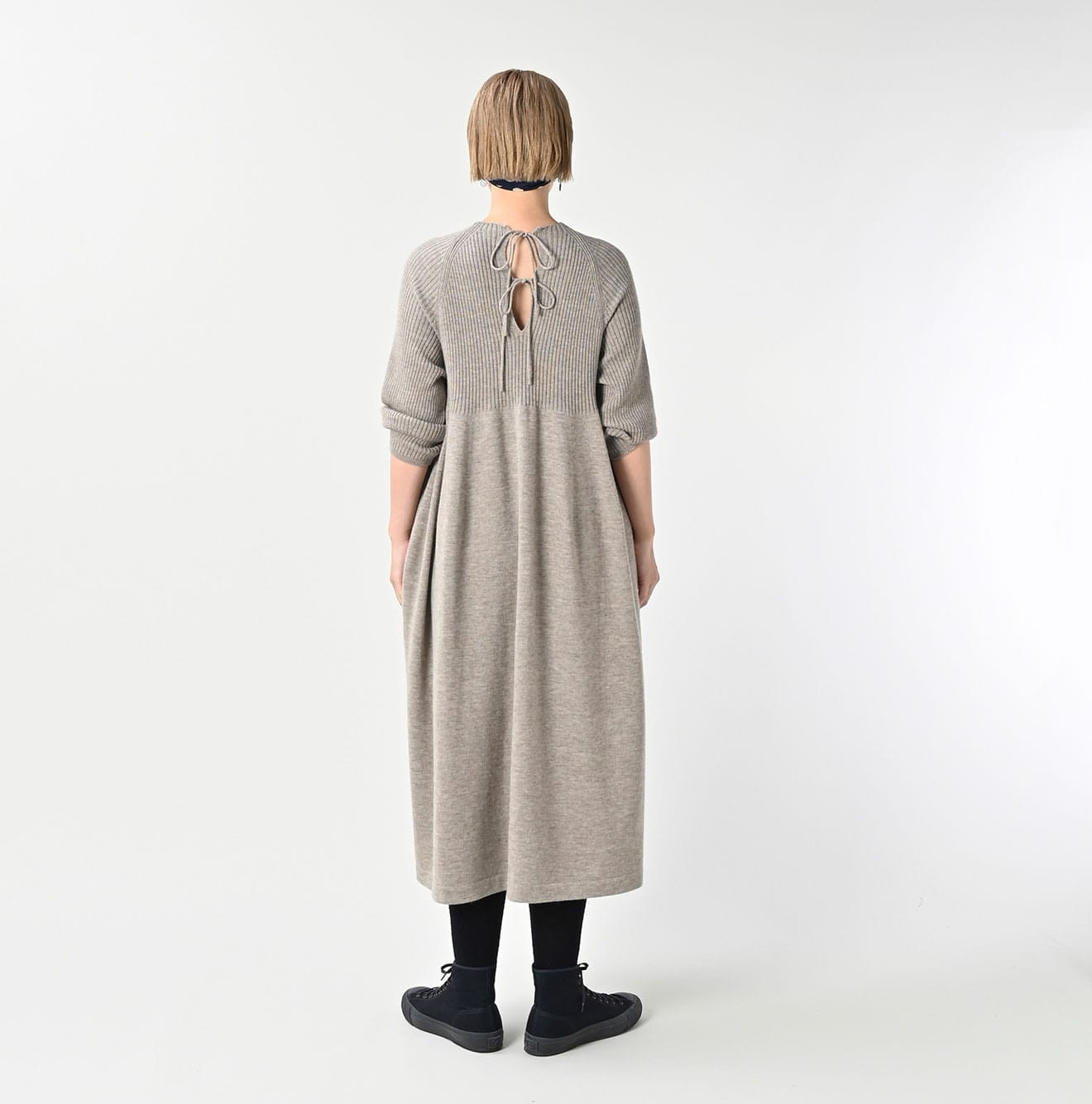 Yaku Merino Dress Female Model