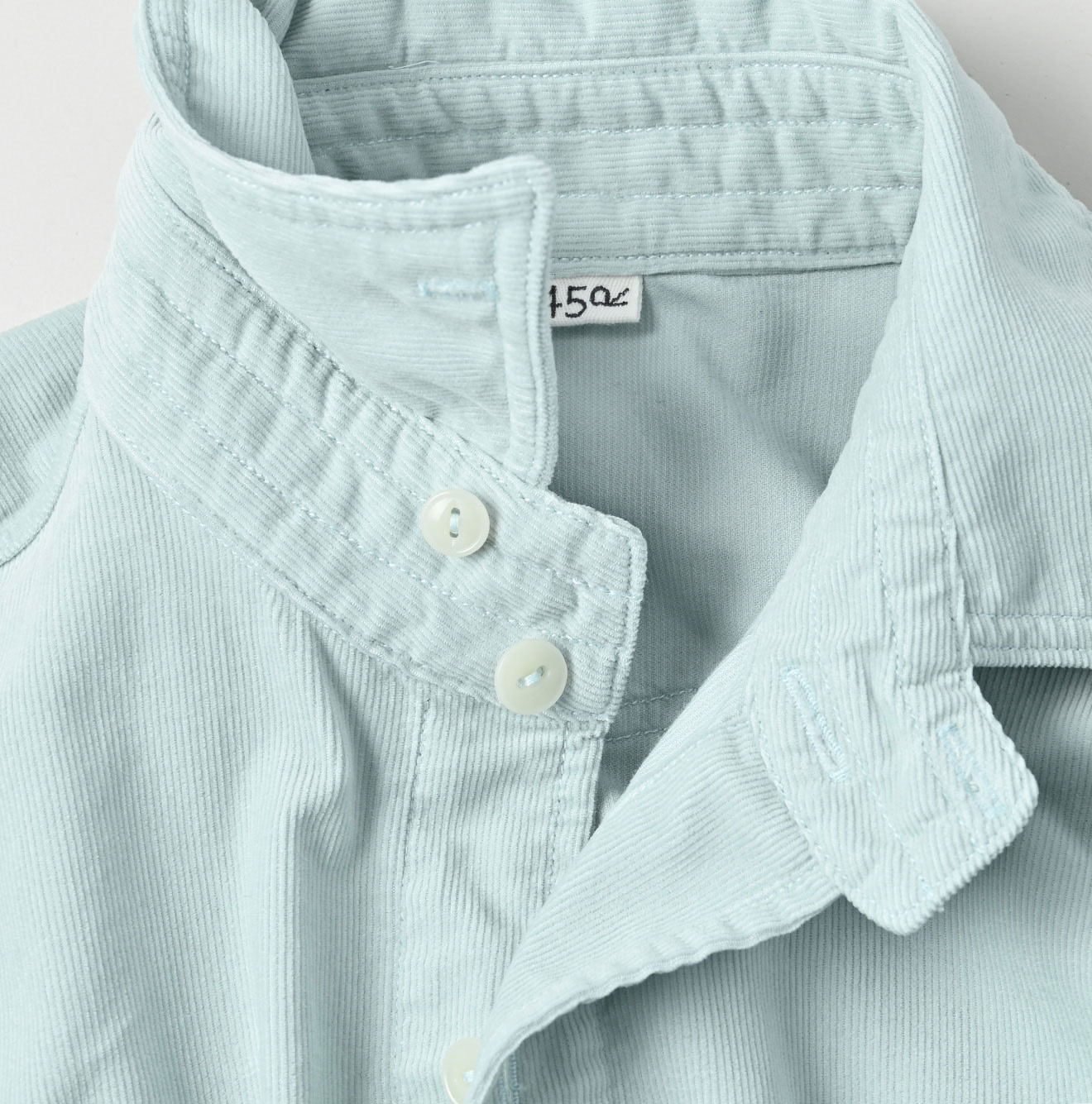 Pin Corduroy 908 Gatcha-Pocket Shirt Detail