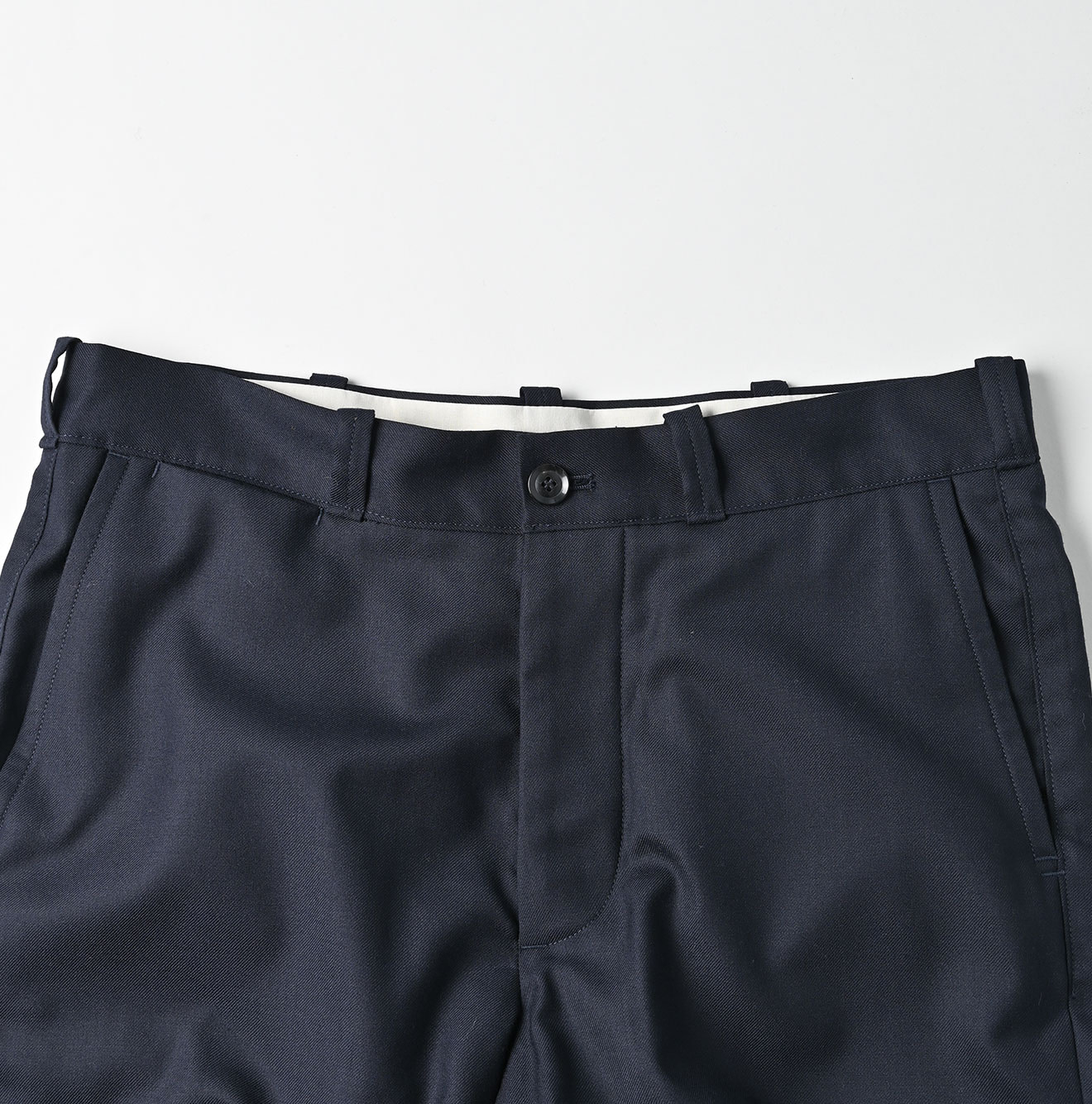 Wool Saxony Crosby Slacks MEN Detail