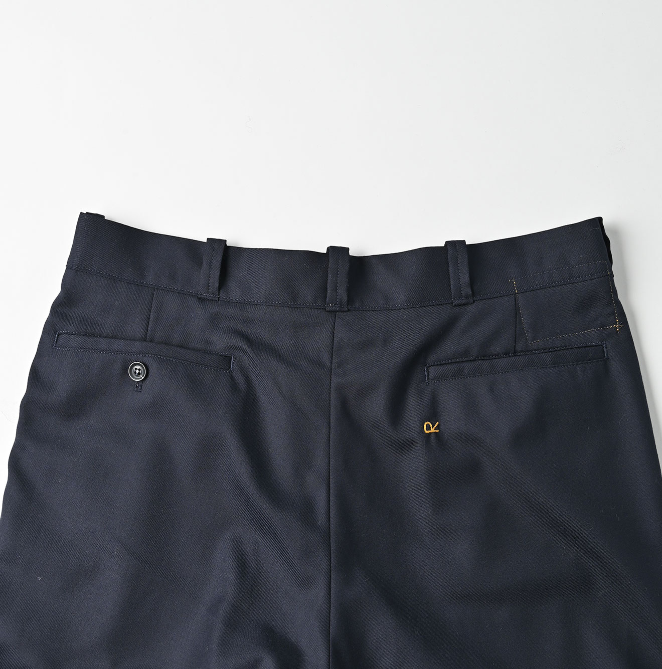 Wool Saxony Crosby Slacks MEN Detail