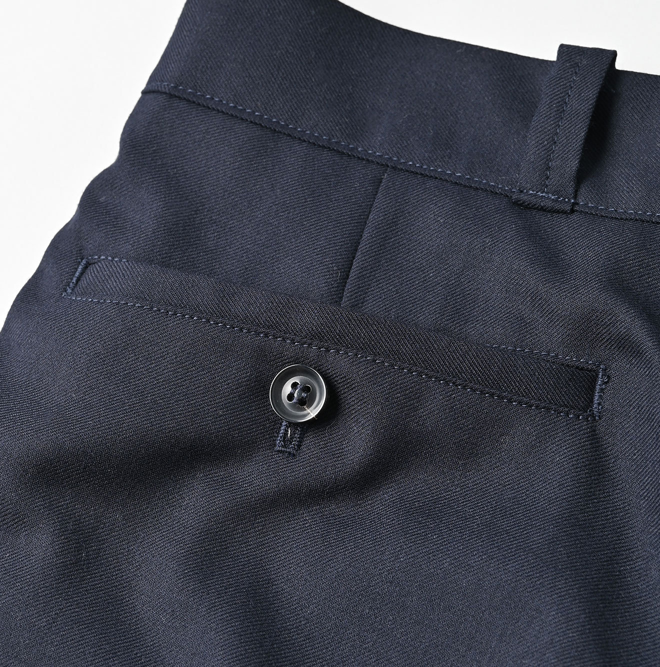 Wool Saxony Crosby Slacks MEN Detail