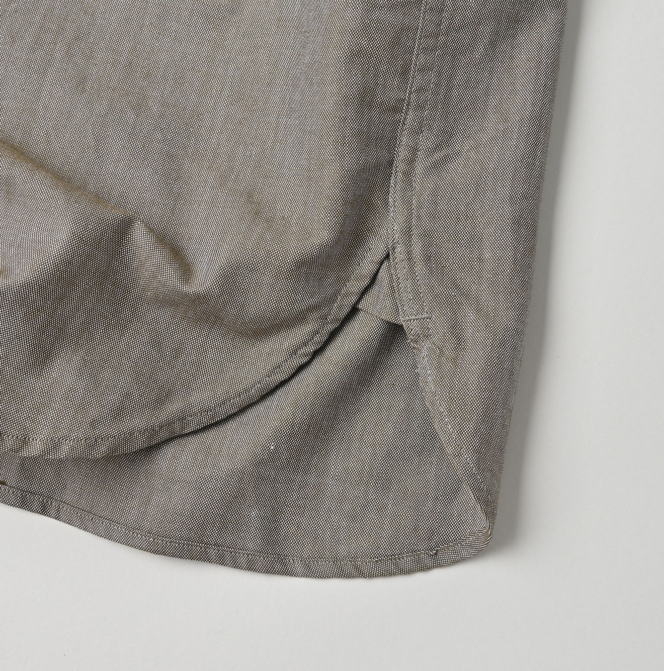 Supima OX 908 Military Shirt Detail