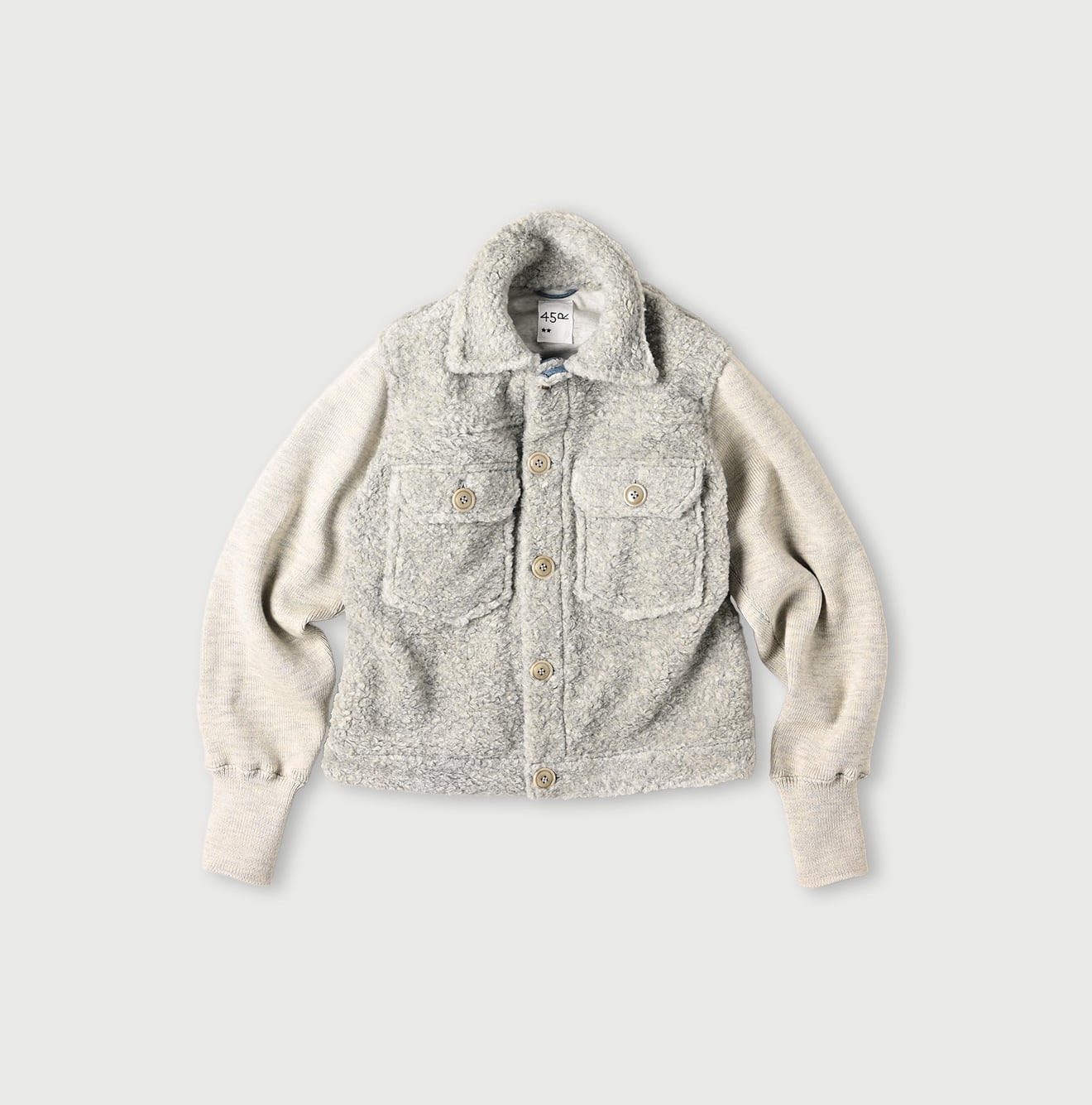 Boa x US Mou Wool Jacket Ice Top