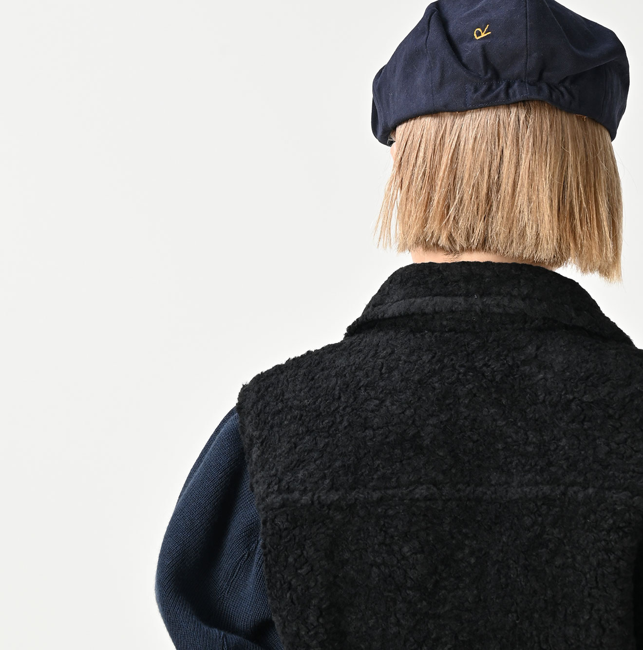 Boa x US Mou Wool Jacket Detail